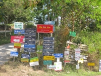 plethora-of-signs-pai-thailand